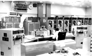 univac 642b computer in the NASA computer room