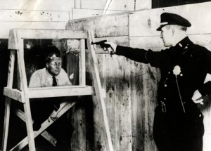bullet proof glass test 1931