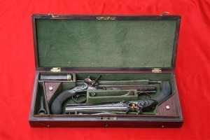 pair of dueling pistols