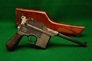 mauser c96 without shoulder stock attached
