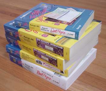 white pages residential phone book