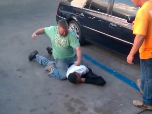 fight in the street