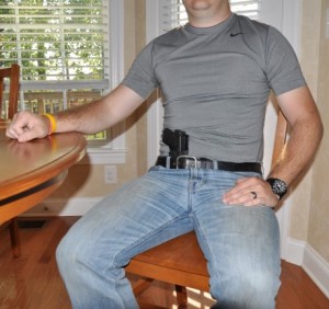 appendix carry while seated