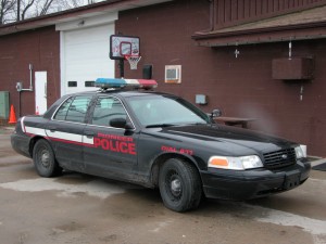 police cruiser